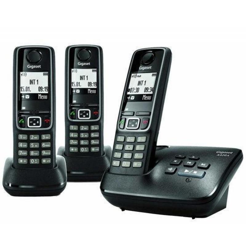 Gigaset A420A - Trio DECT telefoon met antwoordapparaat -...
