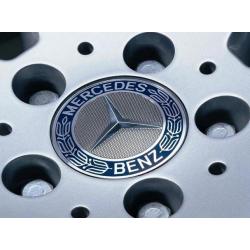 Mercedes Benz 75 mm Naafdoppen Naafkappen set van 4 stuks
