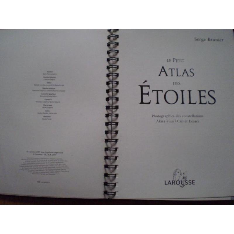 Le Petit Atlas des Etoiles decouvrir le ciel déte hardcover