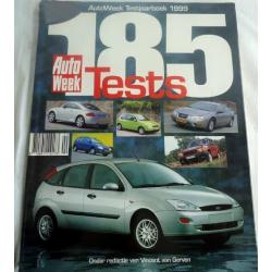 Auto Week test Jaarboek 1999 met 185 auto tests