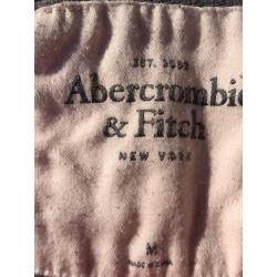 Roze Sweatshirt Abercrombie & Fitch MT M Met Kap