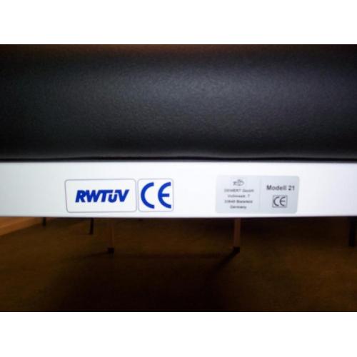 Dewert Onderzoeksbank Optima, 80 cm breed
