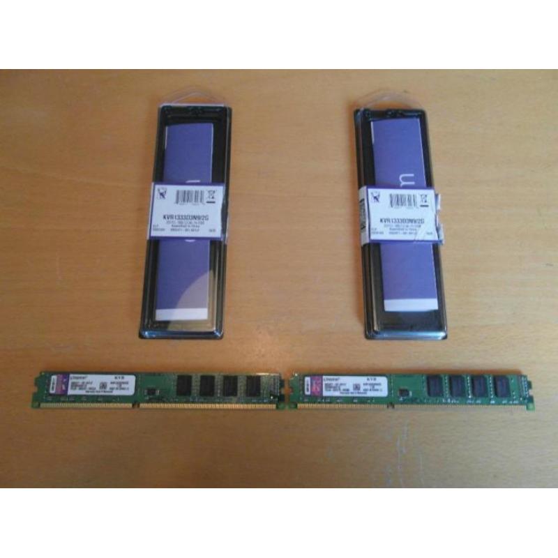 Kingston RAM 2x2 GB - 1333 Mhz - DDR3