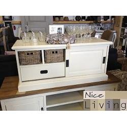 Aanbieding tv meubel Riviera 4 delig 4 deur 2 la ral wit