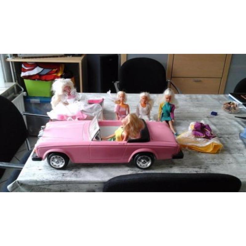 barbie met auto en huis