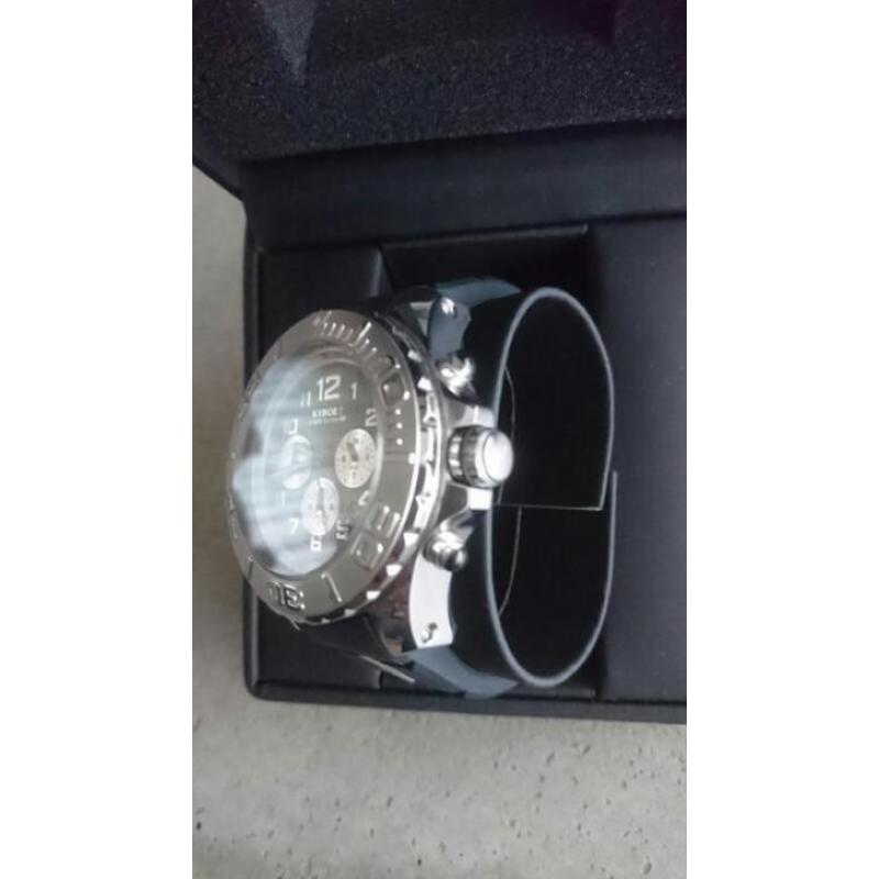 Zeer mooi en nieuw Kyboe Chrono horloge 48mm
