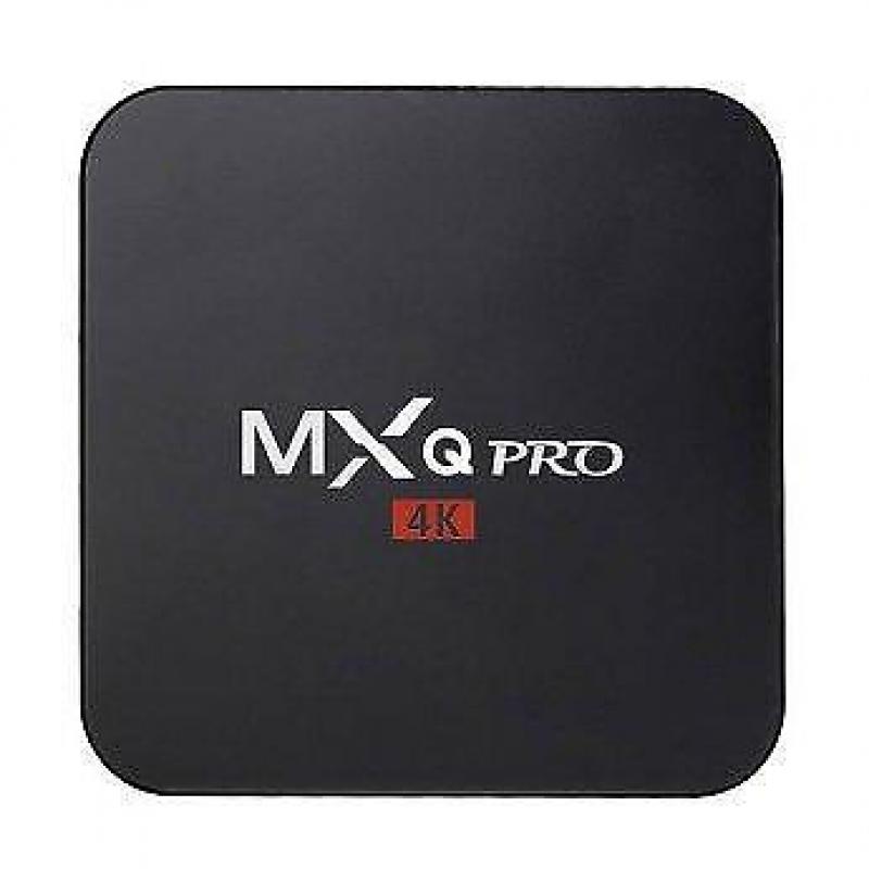 MXQ PRO TV BOX Met KODI en IPTV App
