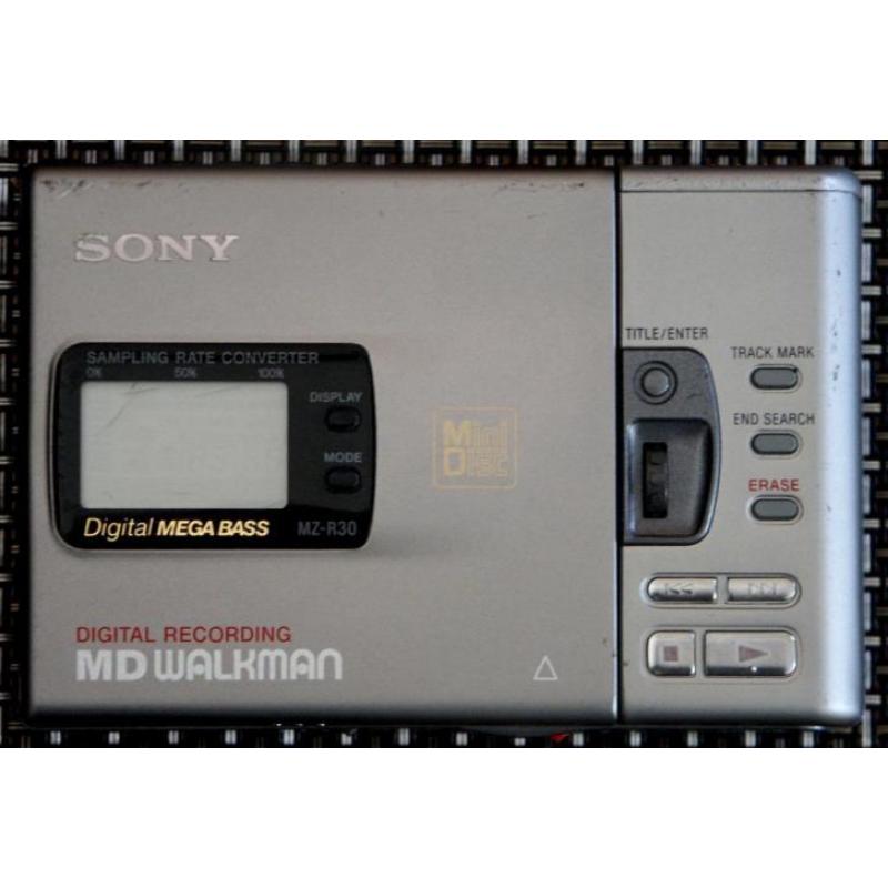 Sony digital recorder md walkman mz-r30