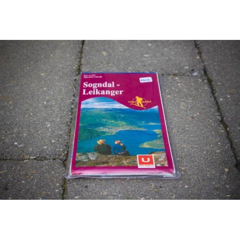 Wandelkaart Noorwegen - Sogndal/Leikanger (Turkart DT 2507)