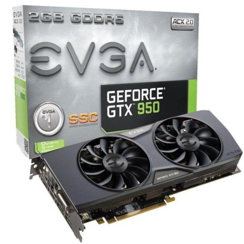 EVGA GeForce GTX 950 SSC, 2GB