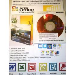 Microsoft Office 2003 Professional Small Business SP2 NL OEM