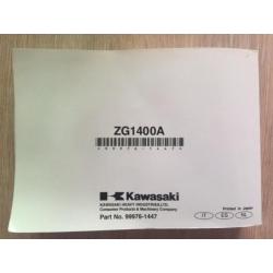 Instructieboekje Kawasaki GTR 1400