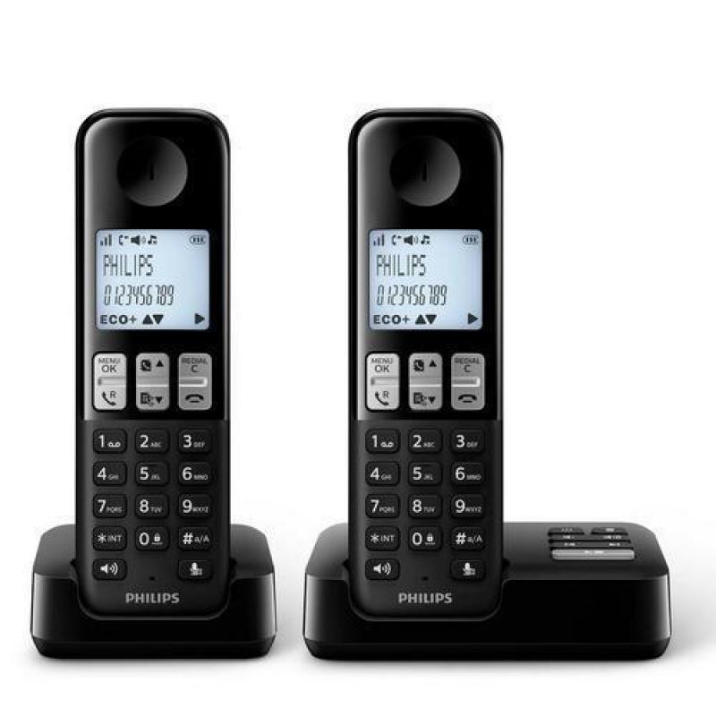 Philips D235 Duo duo dect telefoon voor € 53.95
