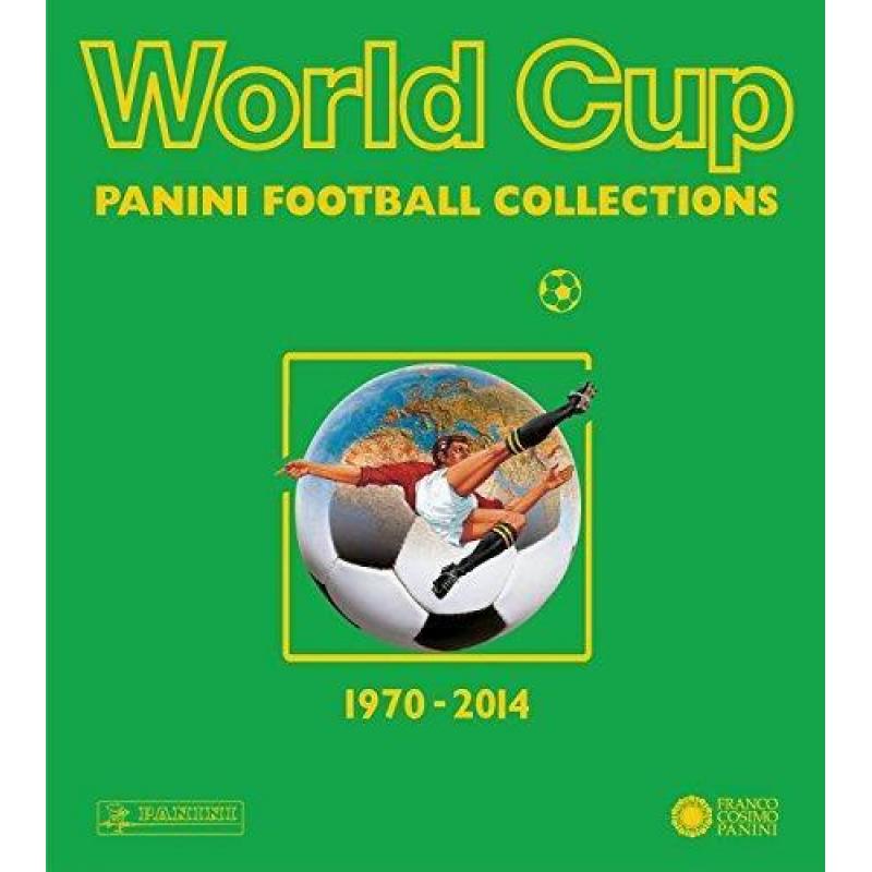 WK Panini 1970-2014 alle voetbalplaatjes enorm boek 800 pag.