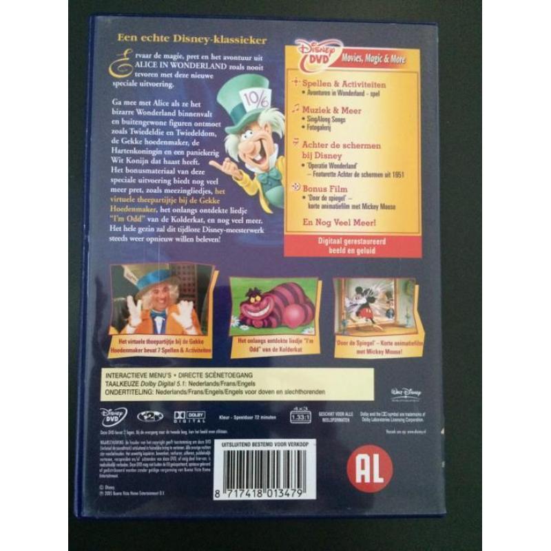 Disney Classic dvd - Alice in wonderland