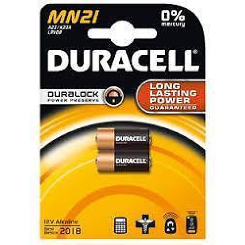 DURACELL batterijen MN21 12v v.a. €1,80/stuk [N340.0527K]