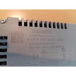 Siemens Simatic touchpanel ktp600 met uitbreidingsmodules