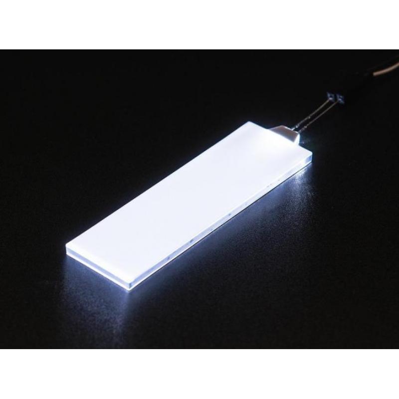 Witte LED Backlight module medium 23mm x 75mm
