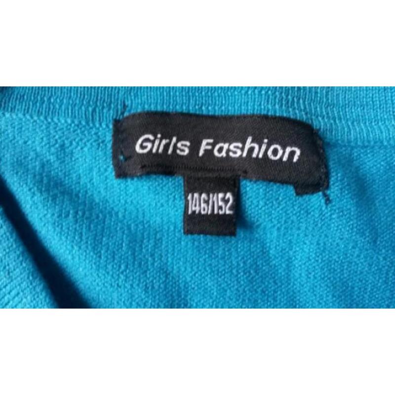 Girls fashion vest /trui size 146-152