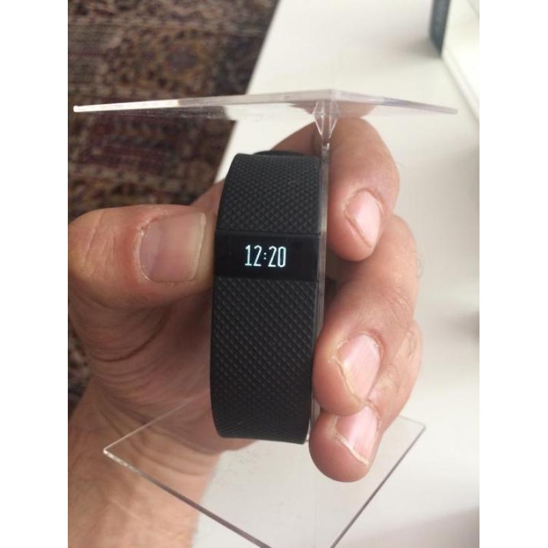 Fitbit Charge HR Large (zwart)
