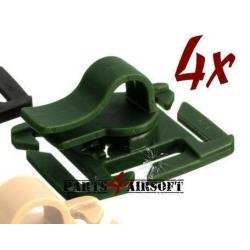Hydration Pack Clip - 4st - Olive Drabe | Parts4Airsoft 12