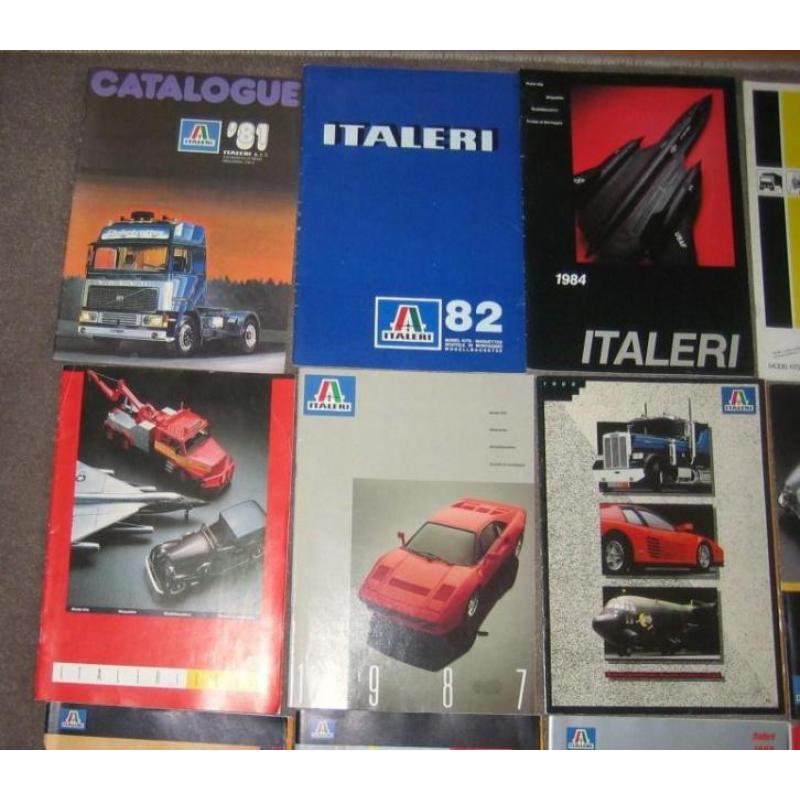 ITALERI - catalogus 1981/82/84/85/86/87/88/89/90/91/92/97-
