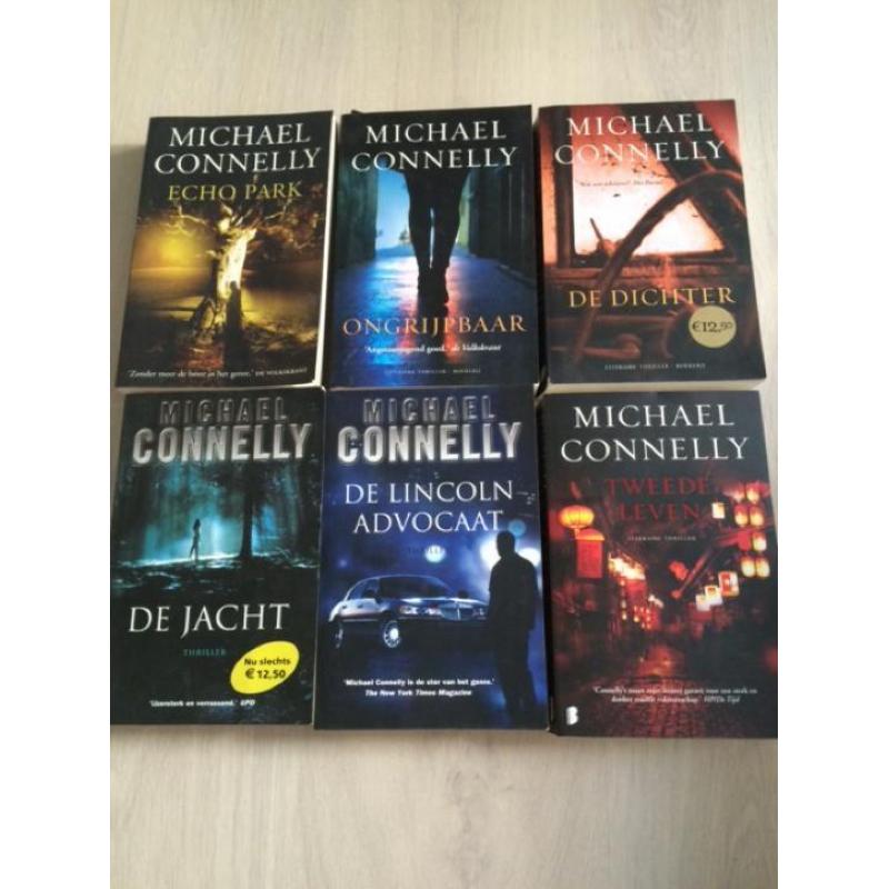 Michael Connelly boeken 6 x