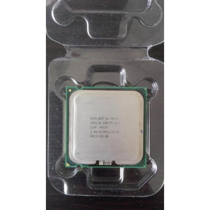 CPU Intel Core 2 Duo E8400 processor