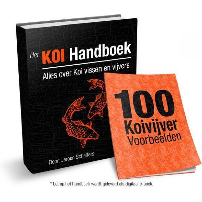 Eindelijk: Stap-Voor-Stap Handboek over Koi en Koivijvers!