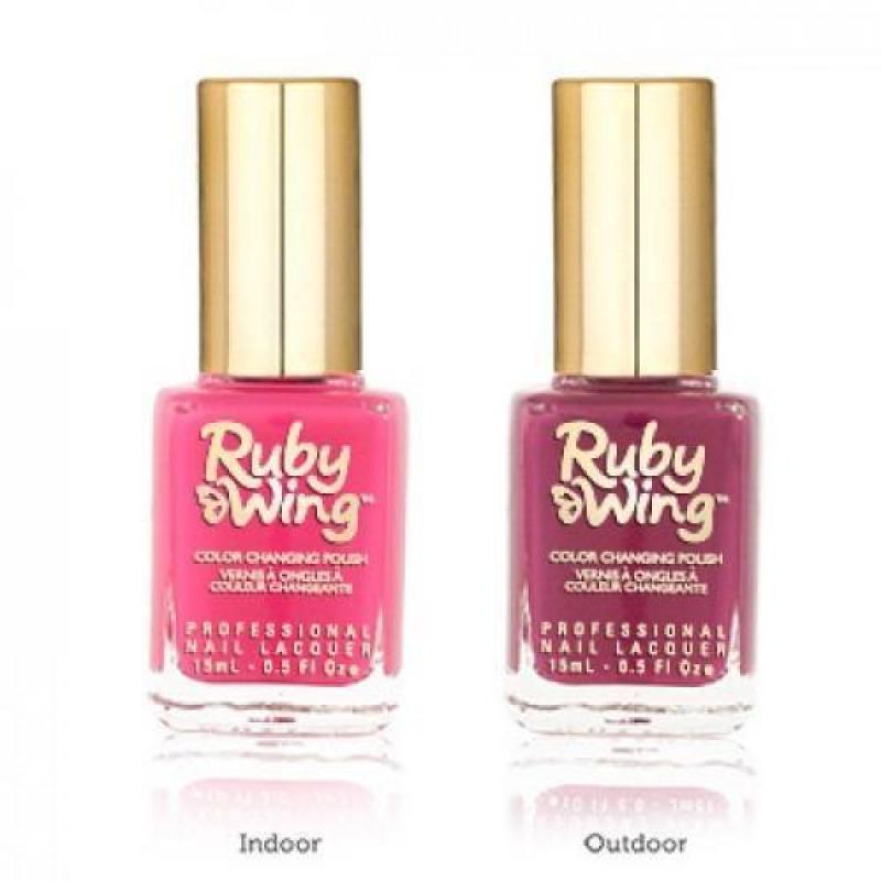 Ruby Wing nagellak: Binnen een andere kleur lak dan buiten!