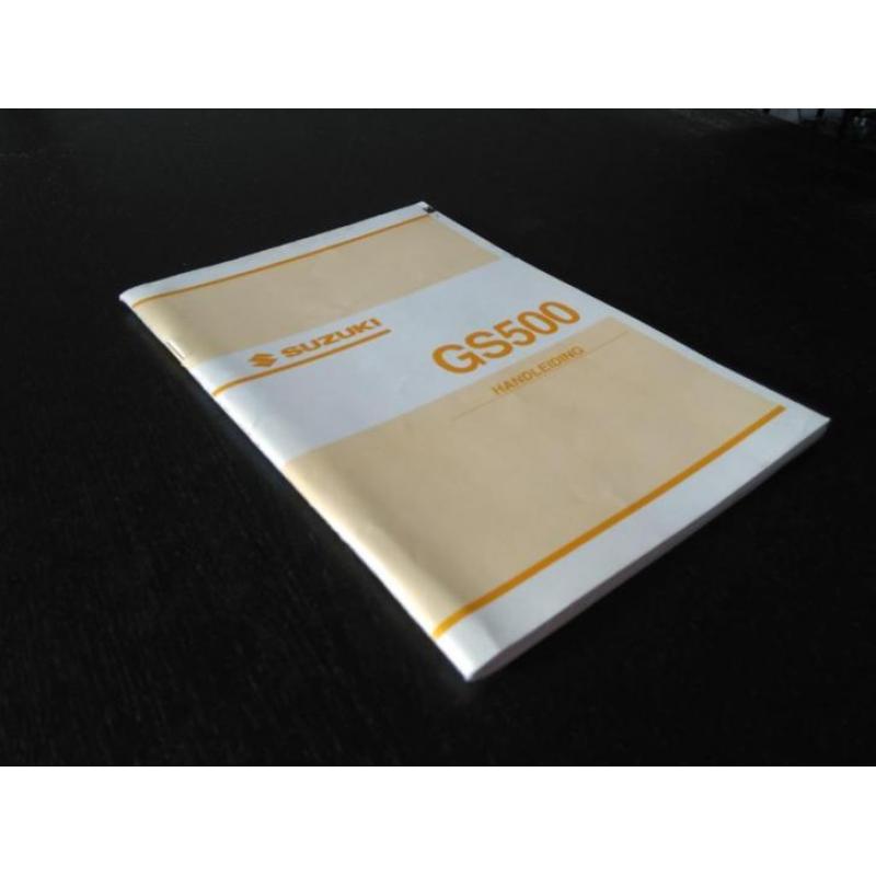 Suzuki GS 500 GS500 K3 2002 Handleiding Instructieboek Boek