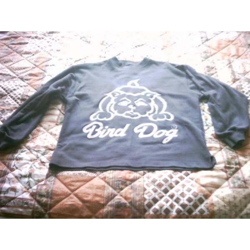 aanbieding 1 engelse bulldog / bird dog shirt maat 176