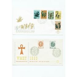 FDC's 8 stuks jaren '60 vanaf E39 Catwaarde npvh 2014 € 232