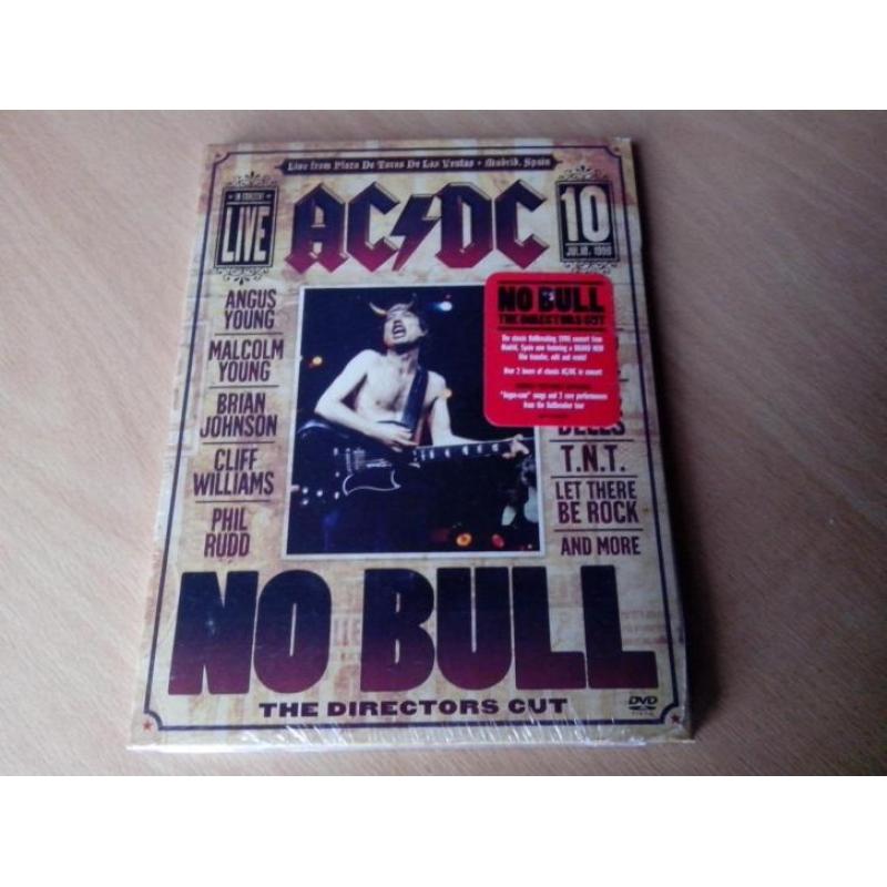 AC DC no bull dvd nieuw en geseald