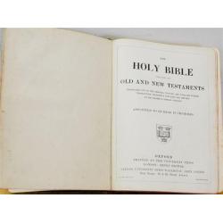 Bijbel met prenten Oxford university press antiek