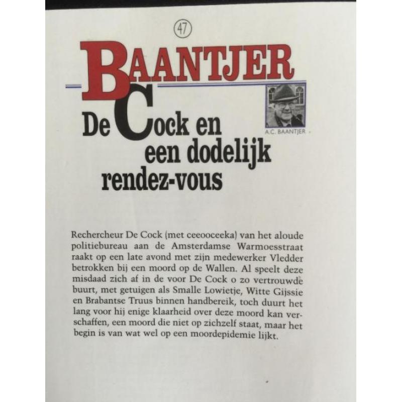 10x Baantjer Fontein pockets € 25,- (of per stuk € 4,-)