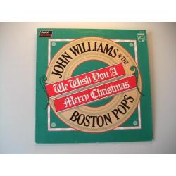 LP John Williams & The Boston Pops - We wish you