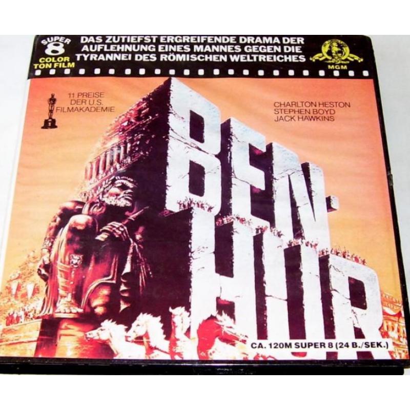BEN HUR Super 8 Film CHARLTON HESTON 120 M - MGM