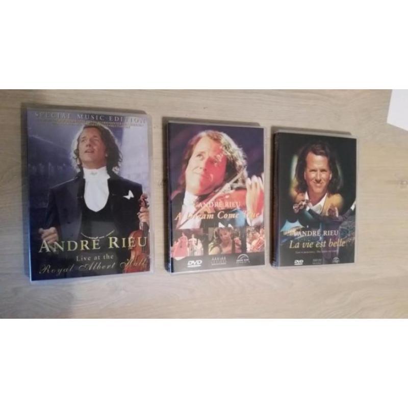 Andre Rieu DVD The best of dvd box 3 stuks