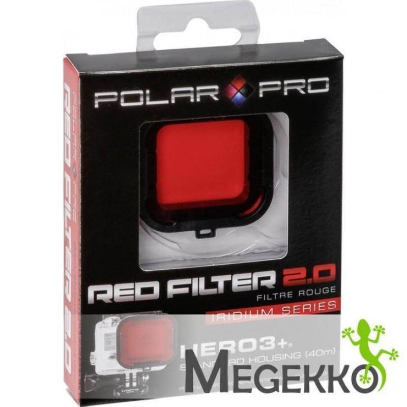POLARPRO Red Filter GoPro 3 / 4 Standard Body