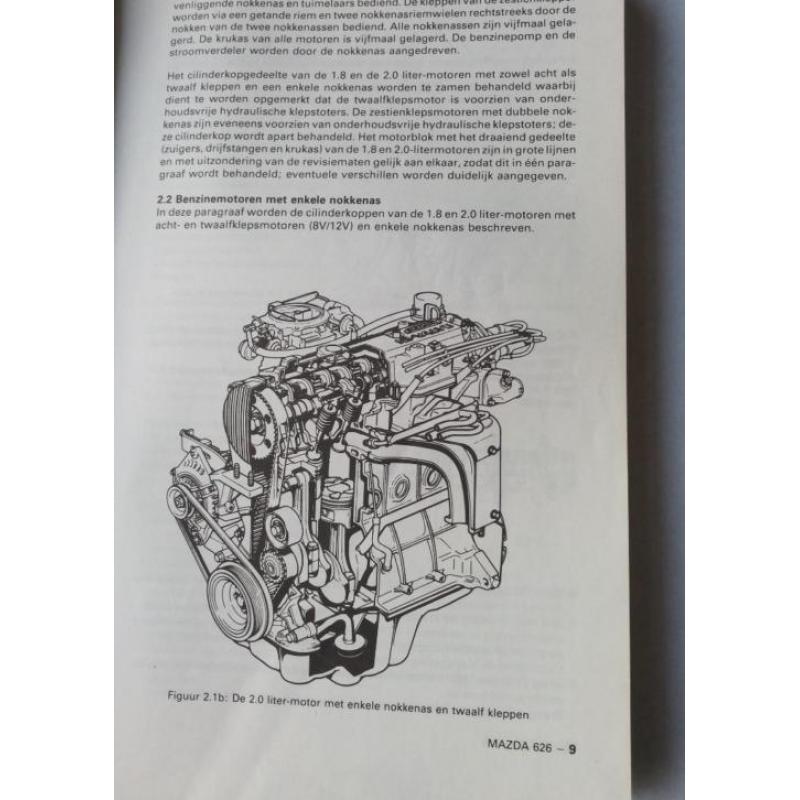 Vraagbaak MAZDA 626 Benzine en Dieselmodellen.