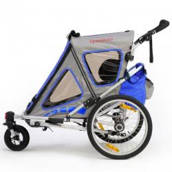 Speedkid2 | Fietskar en buggy met 2 zitplaatsen