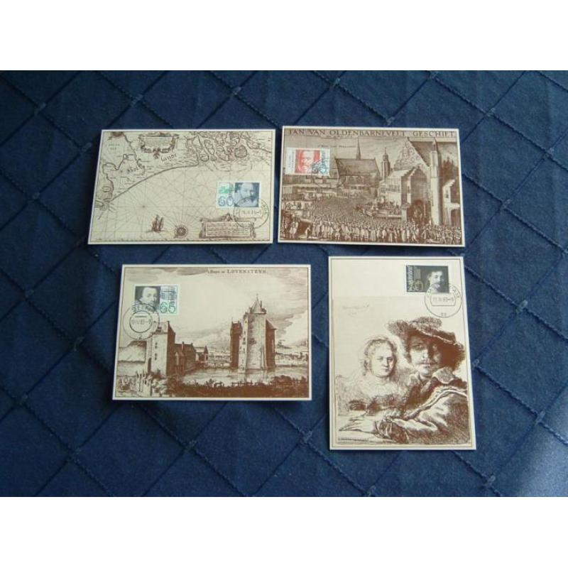 Briefkaarten met serie zomerzegels