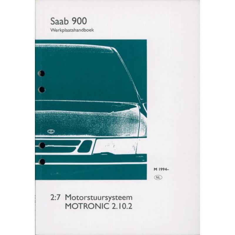 Saab 900 werkplaatshandboek 2:7 Motor MOTRONIC 2.10.2