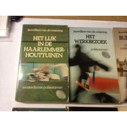 Diverse boeken van Jan Willem van de Wetering