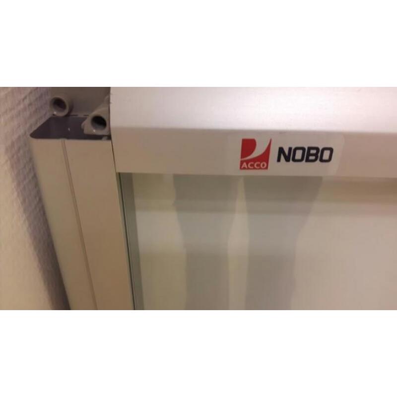 Nobo magnetisch bord: Binnenvitrine Schuifdeur Magnetische B