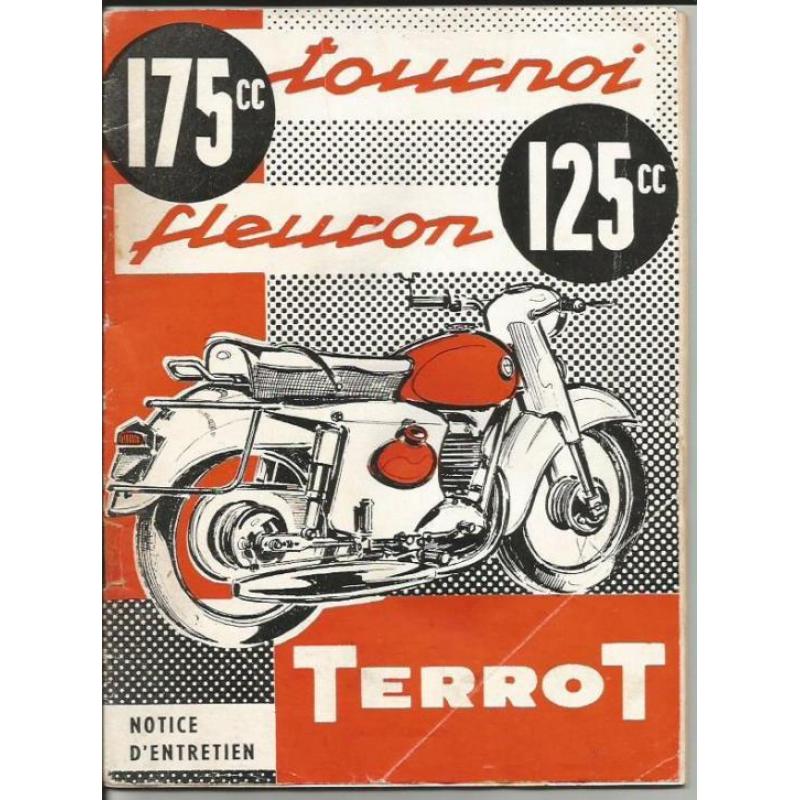 Frans Instructieboek Terrot 125 cc 175 cc (5266z)