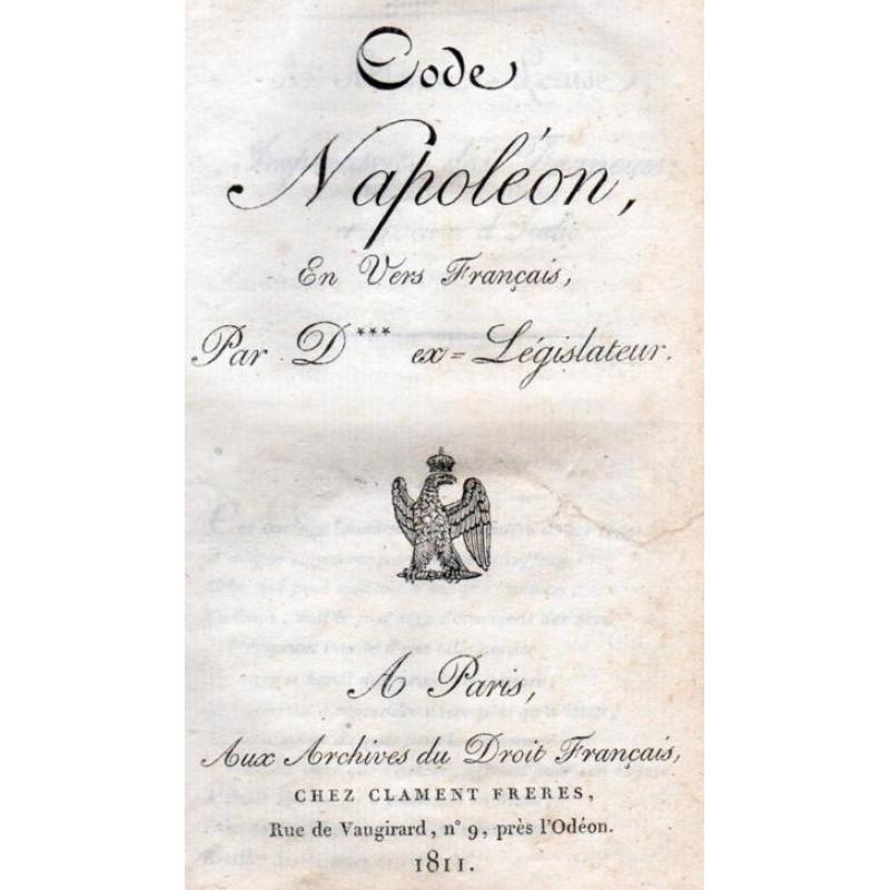 Code Napoléon (1811)