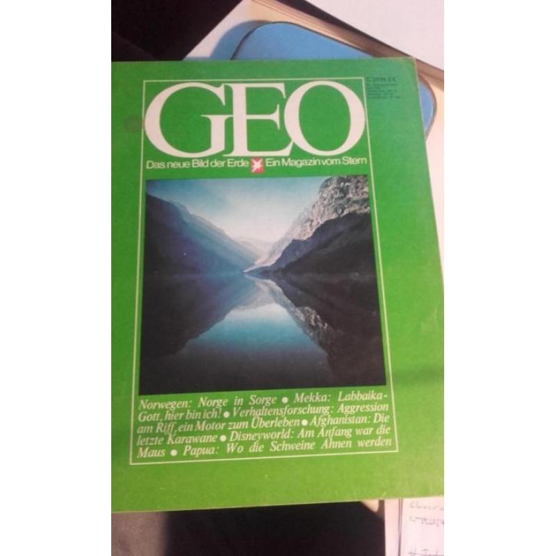 tijdschrift GEO aug 1977(Z89-221)