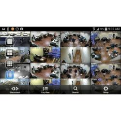 CCTV Camera systeem 4 camera's + dvr ook voor op uw mobiel!